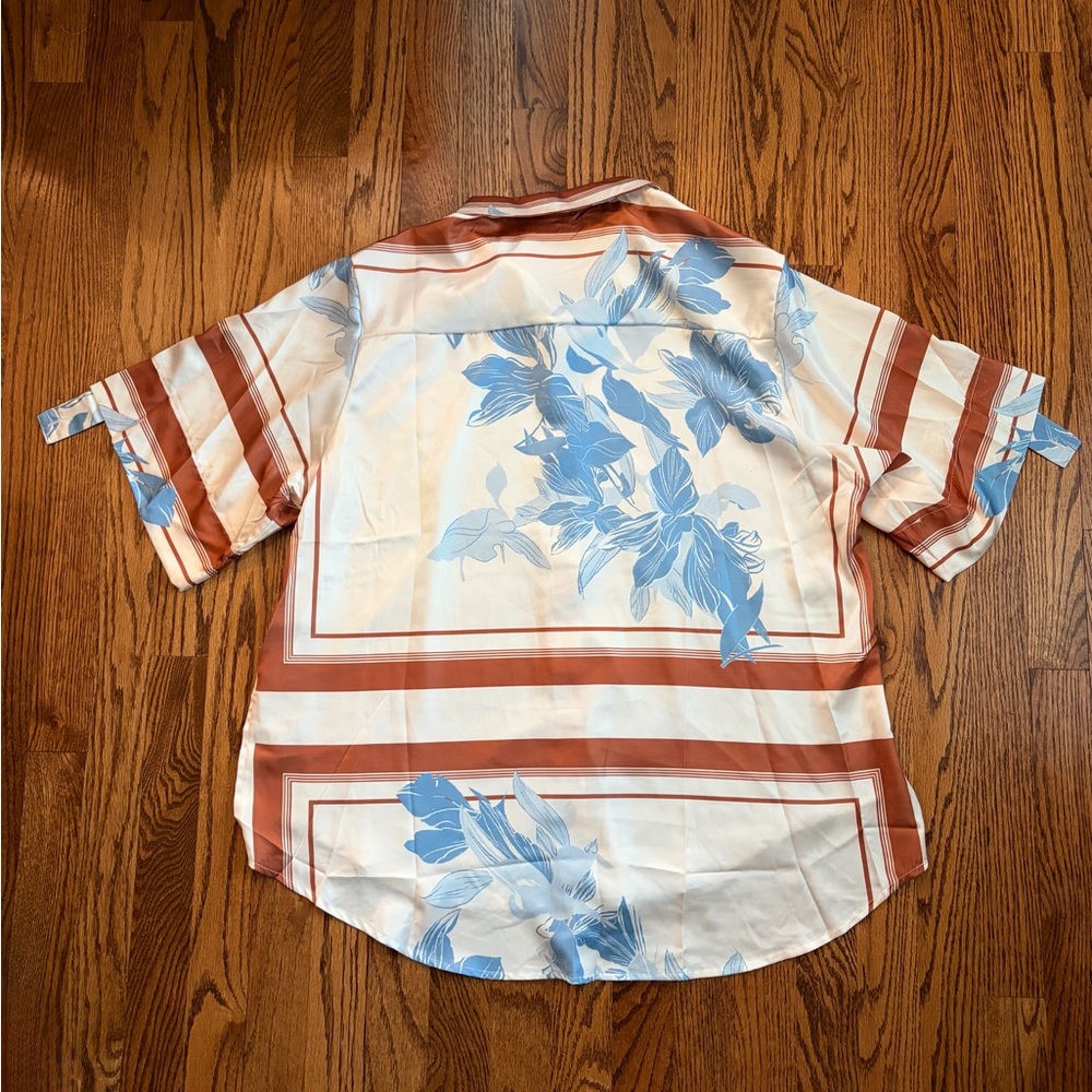 Billy J Amore Print Sicily Shorts Co-Ord Set Button Up Shirt US M AU 10 - Picture 6 of 16